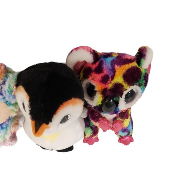 Ty Beanie Boos Bundle Halloween Cat Potion Kangaroo Kipper Plush Toys - Picture 10 of 16